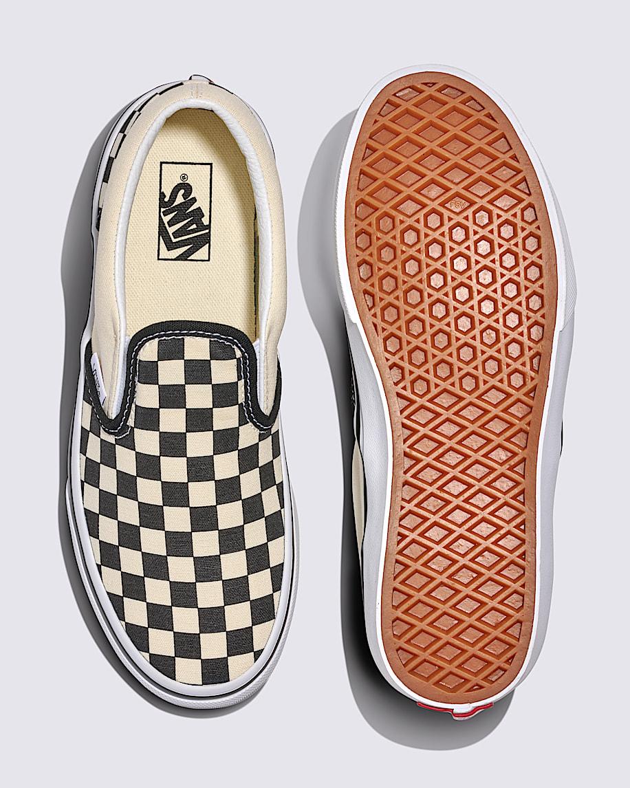 Taka Hayashi For Vault By Vans Big Kids Classic Slip-On Shoe Checkerboard Black White