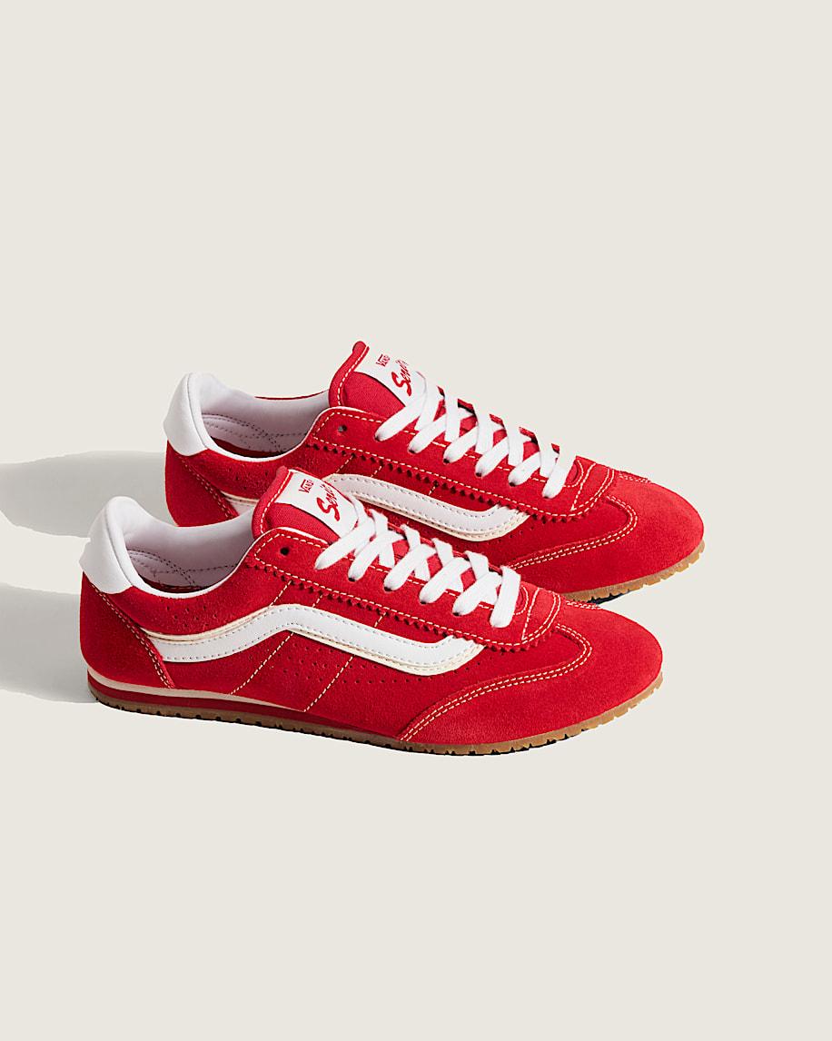 Taka Hayashi For Vault By Vans Big Kids Super Lowpro Shoe Racing Red