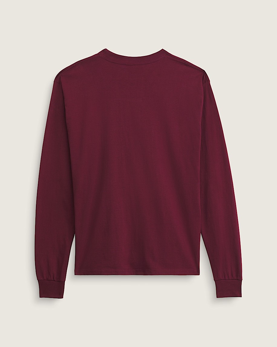 Taka Hayashi For Vault By Vans Blur Drop Long Sleeve T-Shirt Burgundy