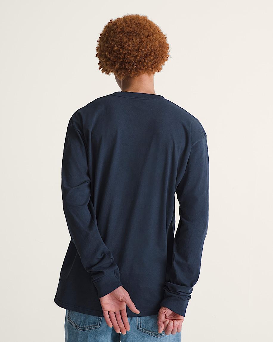 Taka Hayashi For Vault By Vans Blur Drop Long Sleeve T-Shirt Navy