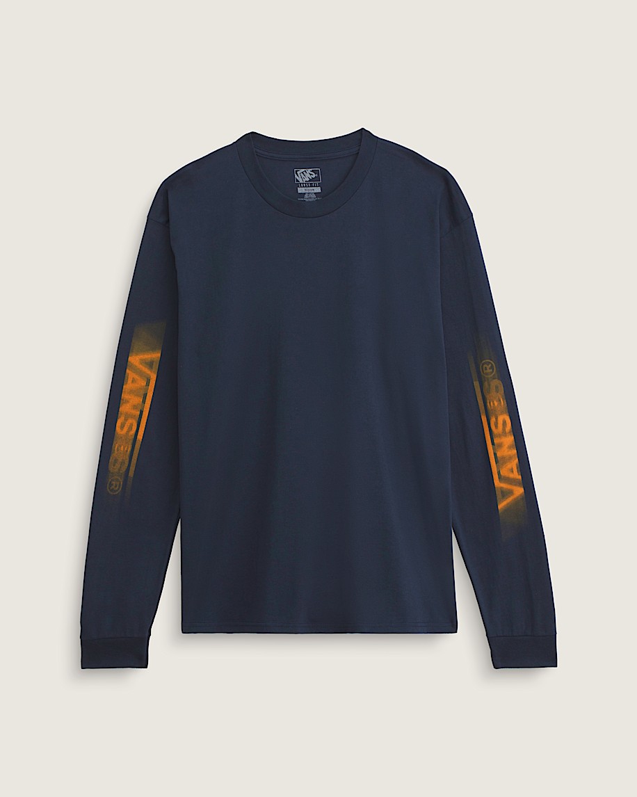 taka hayashi for vault by vans Blur Drop Long Sleeve T-Shirt Navy