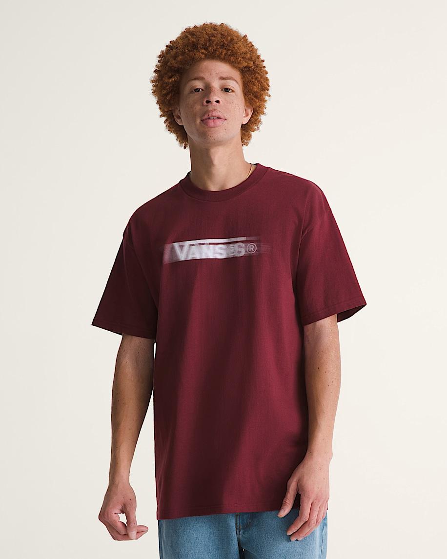 Taka Hayashi For Vault By Vans Blur Drop T-Shirt Bordeaux