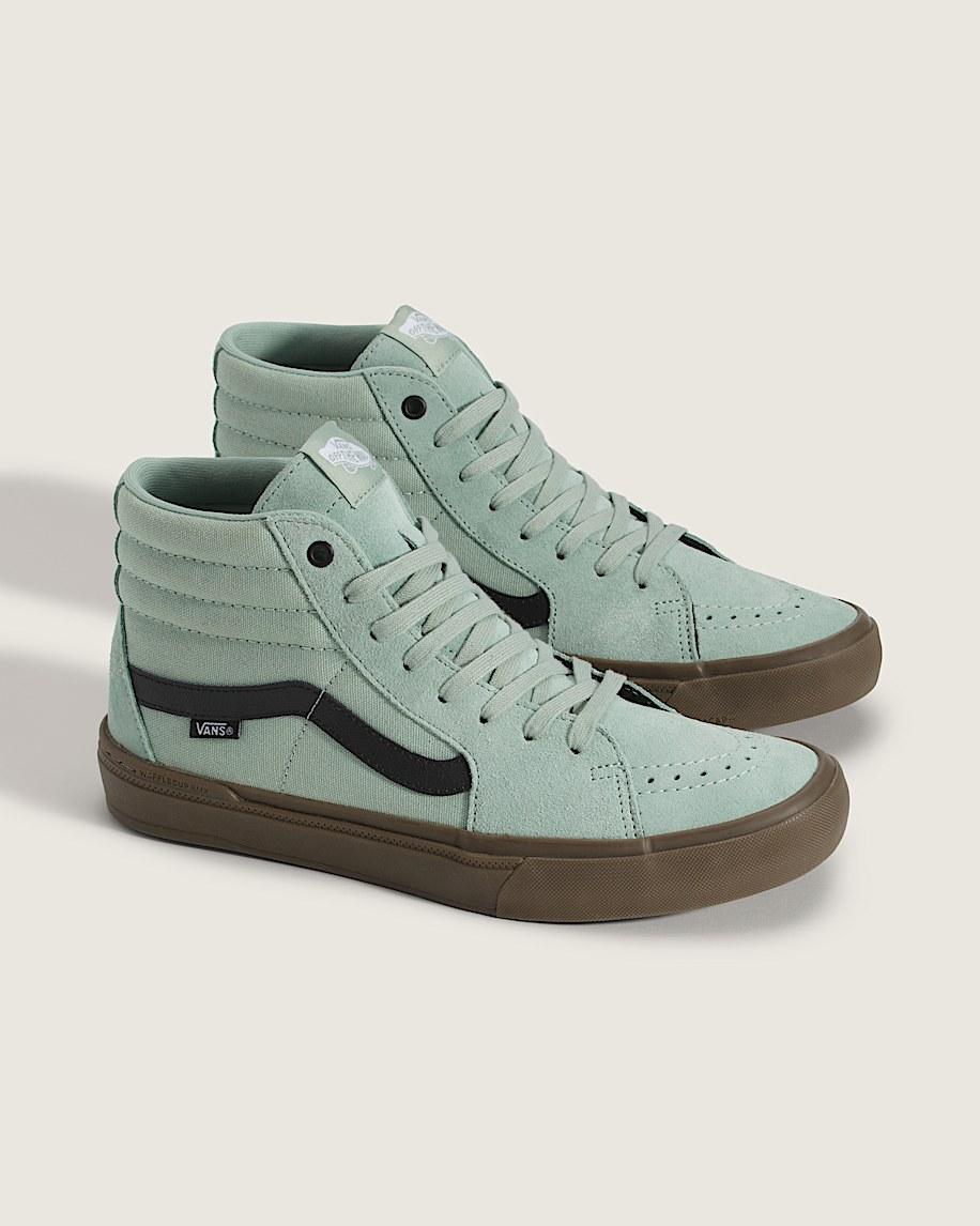 Taka Hayashi For Vault By Vans BMX Sk8-Hi Gum Shoe Grey Olive Green