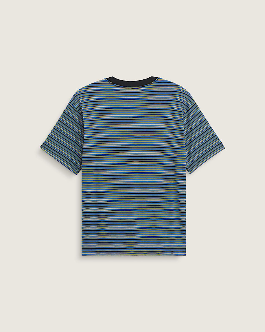 Taka Hayashi For Vault By Vans Cameron Stripe Knit Shirt Black True Blue
