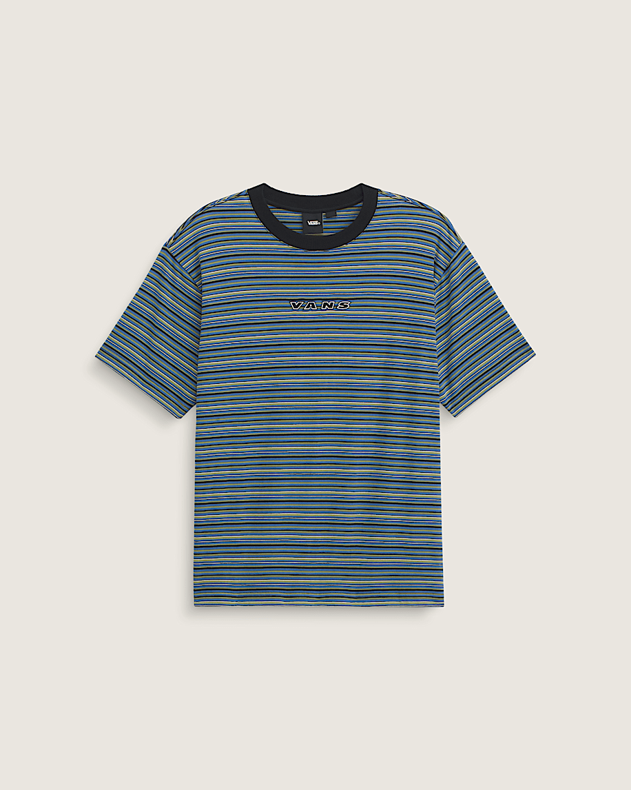 taka hayashi for vault by vans Cameron Stripe Knit Shirt Black True Blue