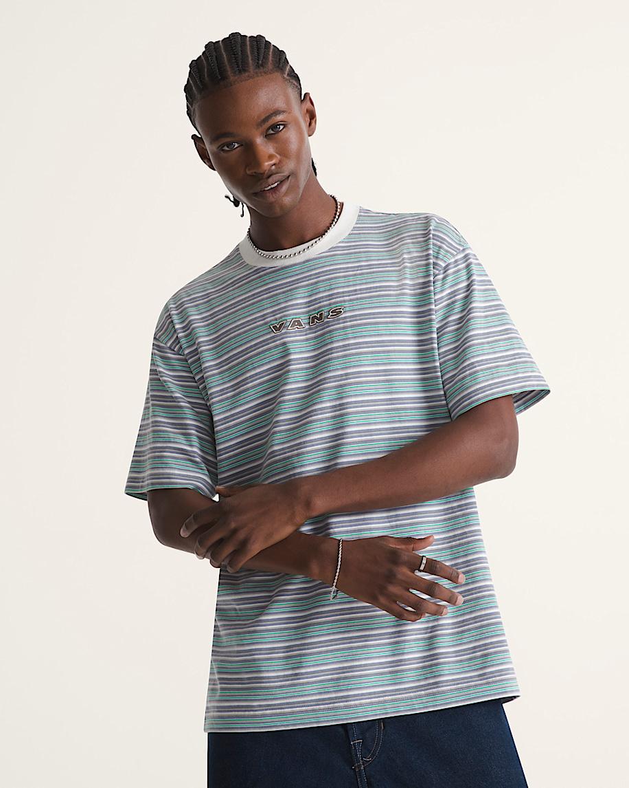 Taka Hayashi For Vault By Vans Cameron Stripe Knit Shirt Marshmallow White