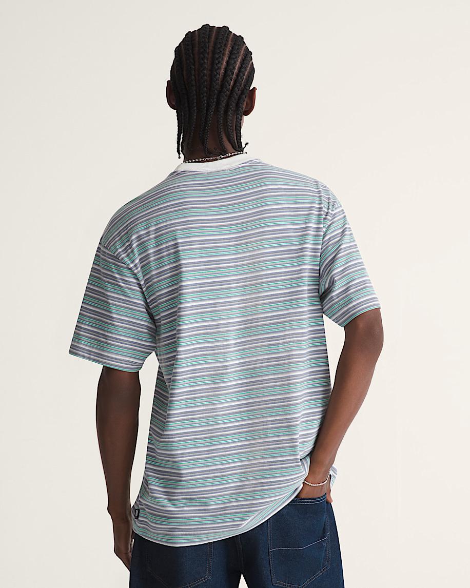 Taka Hayashi For Vault By Vans Cameron Stripe Knit Shirt Marshmallow White