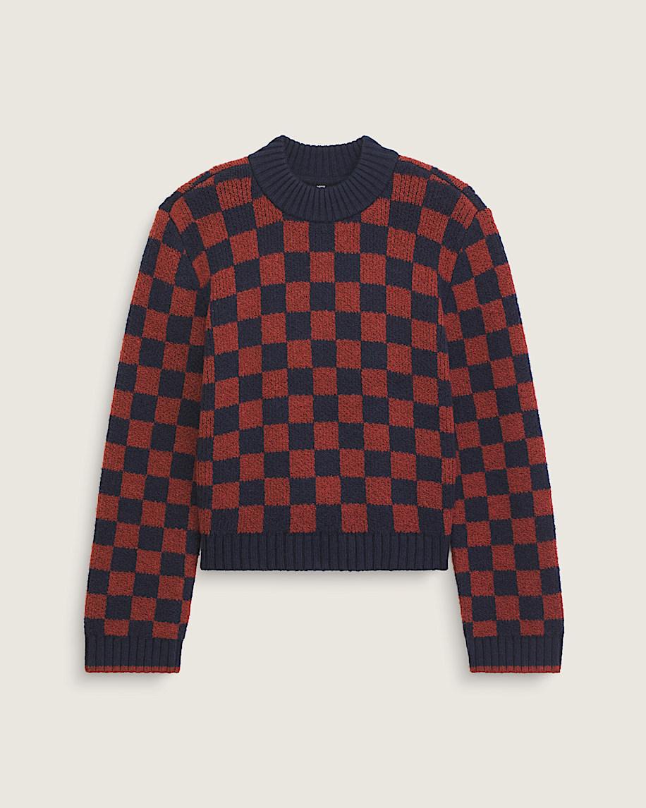 taka hayashi for vault by vans Cameron Sweater Checkerboard Blue Red