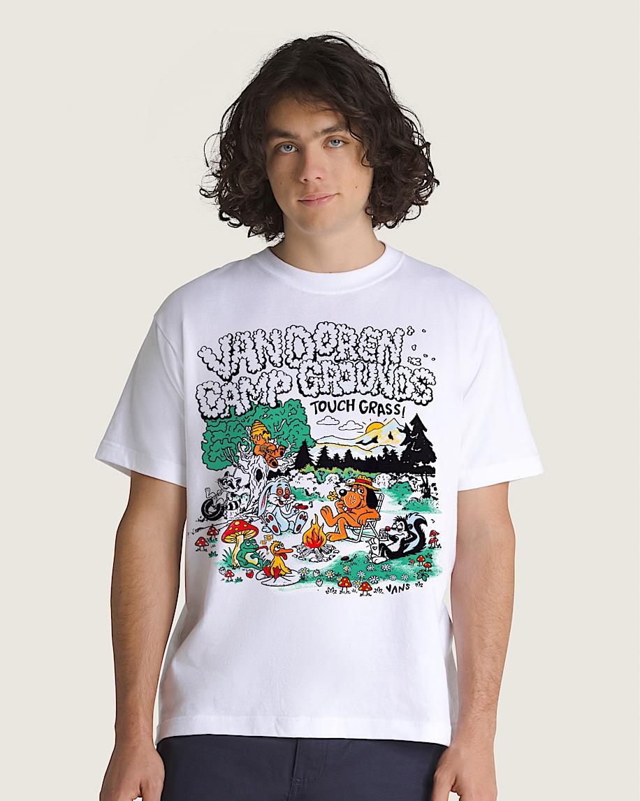 Taka Hayashi For Vault By Vans Camp Van Doren T-Shirt White