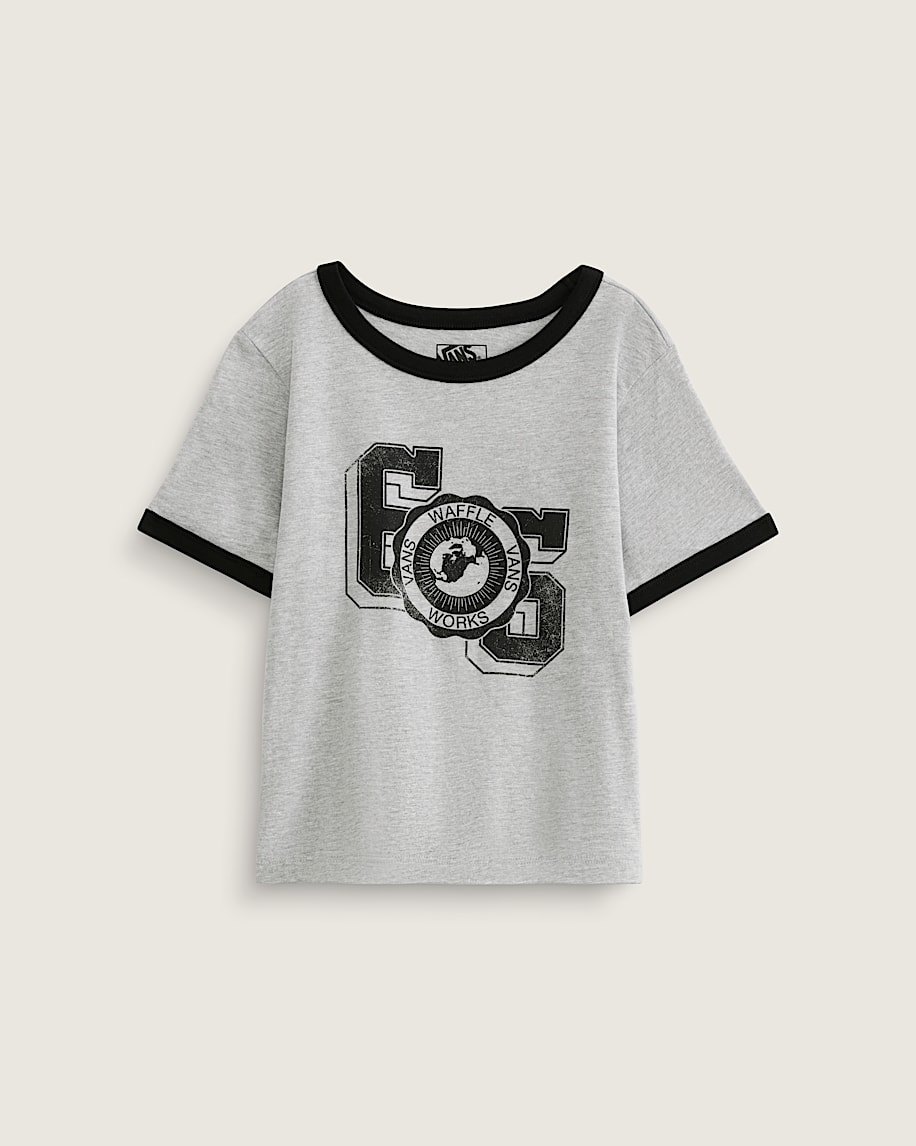 taka hayashi for vault by vans Campus Tour Ringer T-Shirt Heather Grey Black