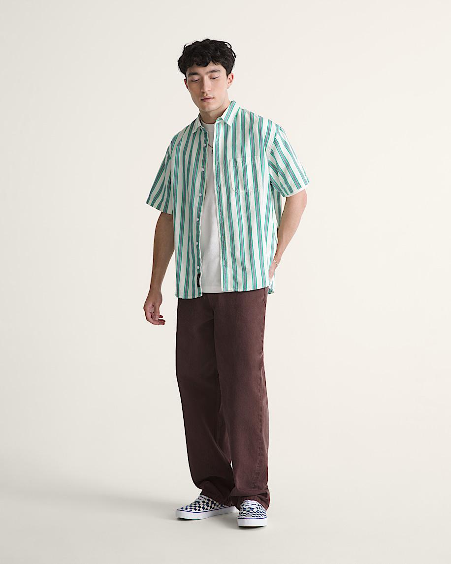 Taka Hayashi For Vault By Vans Check-5 Loose Denim Pants Dark Brown