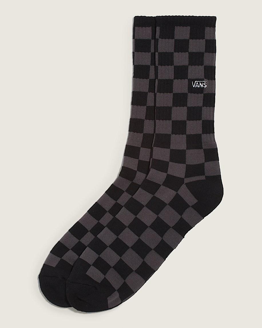taka hayashi for vault by vans Checkerboard Crew Socks Charcoal Black