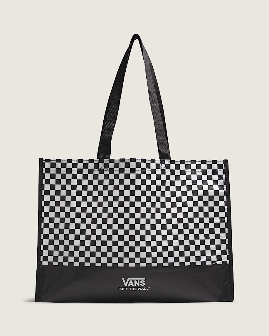 Taka Hayashi For Vault By Vans Checkerboard Reusable Tote Bag Checkerboard Black