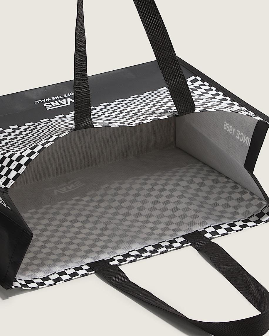 Taka Hayashi For Vault By Vans Checkerboard Reusable Tote Bag Checkerboard Black
