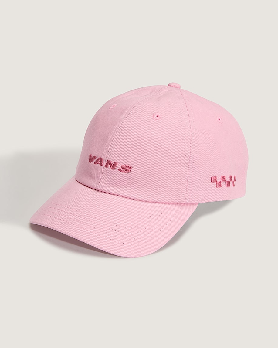 taka hayashi for vault by vans Checkerboard Side Snapback Hat Dawn Pink
