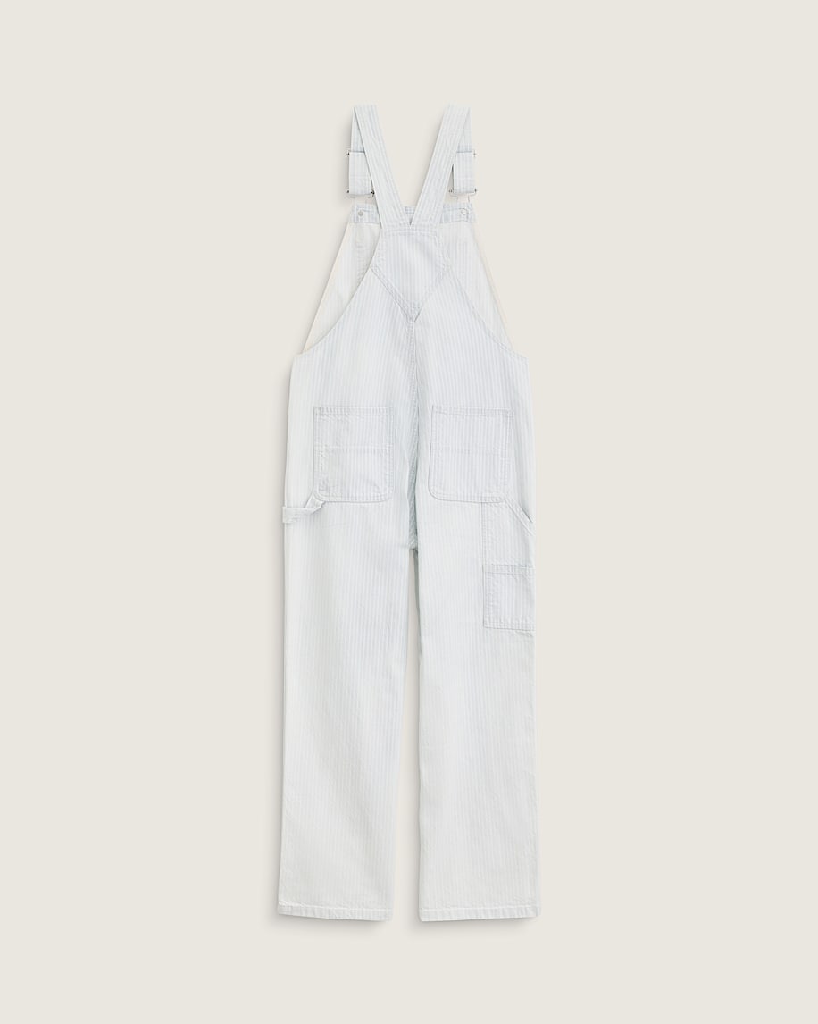 Taka Hayashi For Vault By Vans Chore Stripe Overalls Ice Stripe Blue