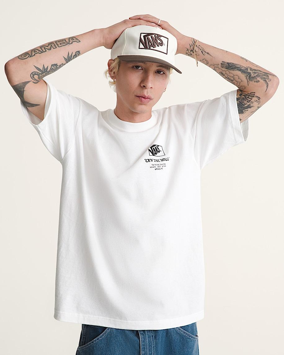 Taka Hayashi For Vault By Vans Circle Bones T-Shirt White