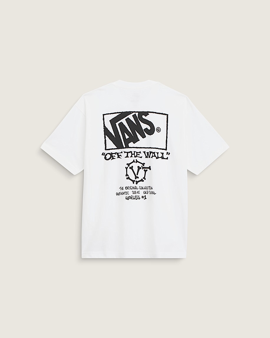 taka hayashi for vault by vans Circle Bones T-Shirt White