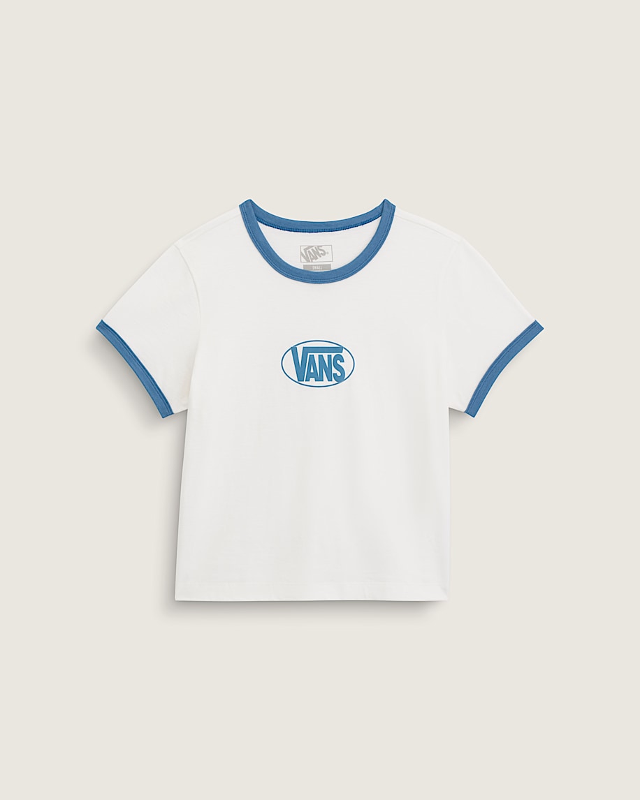 Taka Hayashi For Vault By Vans Circle V Ringer T-Shirt Egret White