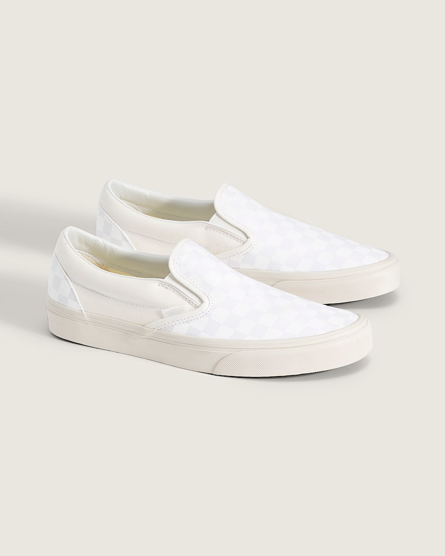 Taka Hayashi For Vault By Vans Classic Slip-On Checkerboard Shoe Checkerboard Blanc De Blanc White