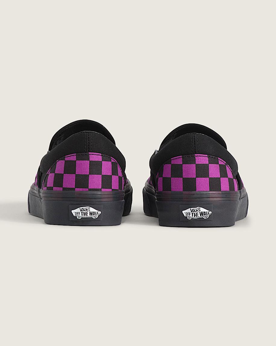 Taka Hayashi For Vault By Vans Classic Slip-On Checkerboard Shoe Checkerboard Black Purple