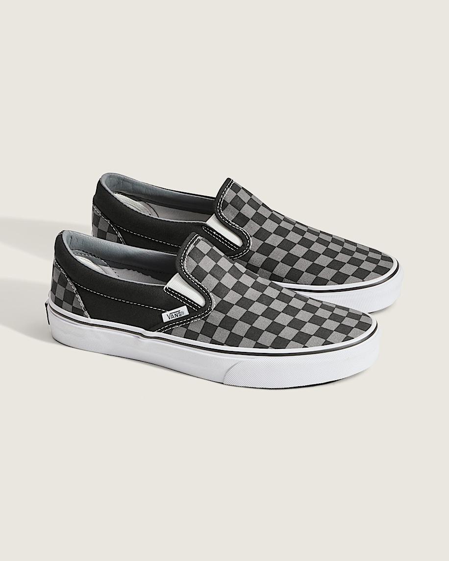 Taka Hayashi For Vault By Vans Classic Slip-On Checkerboard Shoe Checkerboard Black Pewter Grey