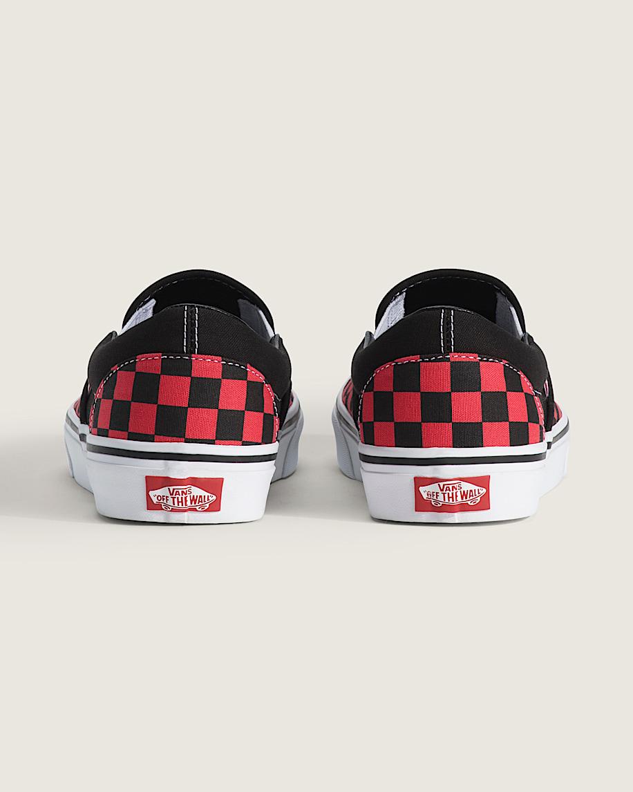 Taka Hayashi For Vault By Vans Classic Slip-On Checkerboard Shoe Checkerboard Crimson Haze Red
