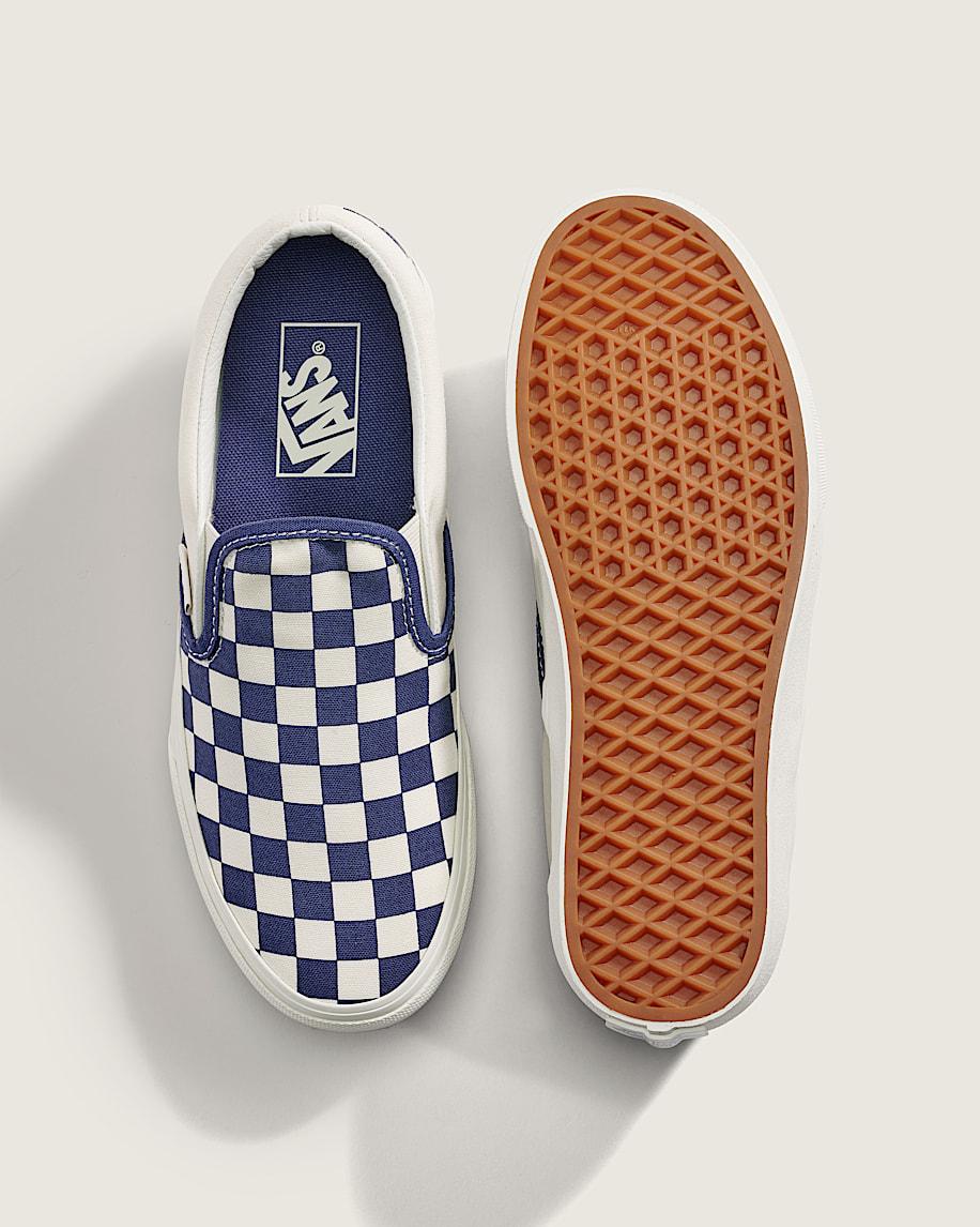 Taka Hayashi For Vault By Vans Classic Slip-On Checkerboard Shoe Checkerboard Deep Twilight Purple