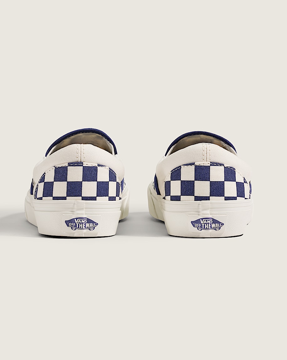 Taka Hayashi For Vault By Vans Classic Slip-On Checkerboard Shoe Checkerboard Deep Twilight Purple