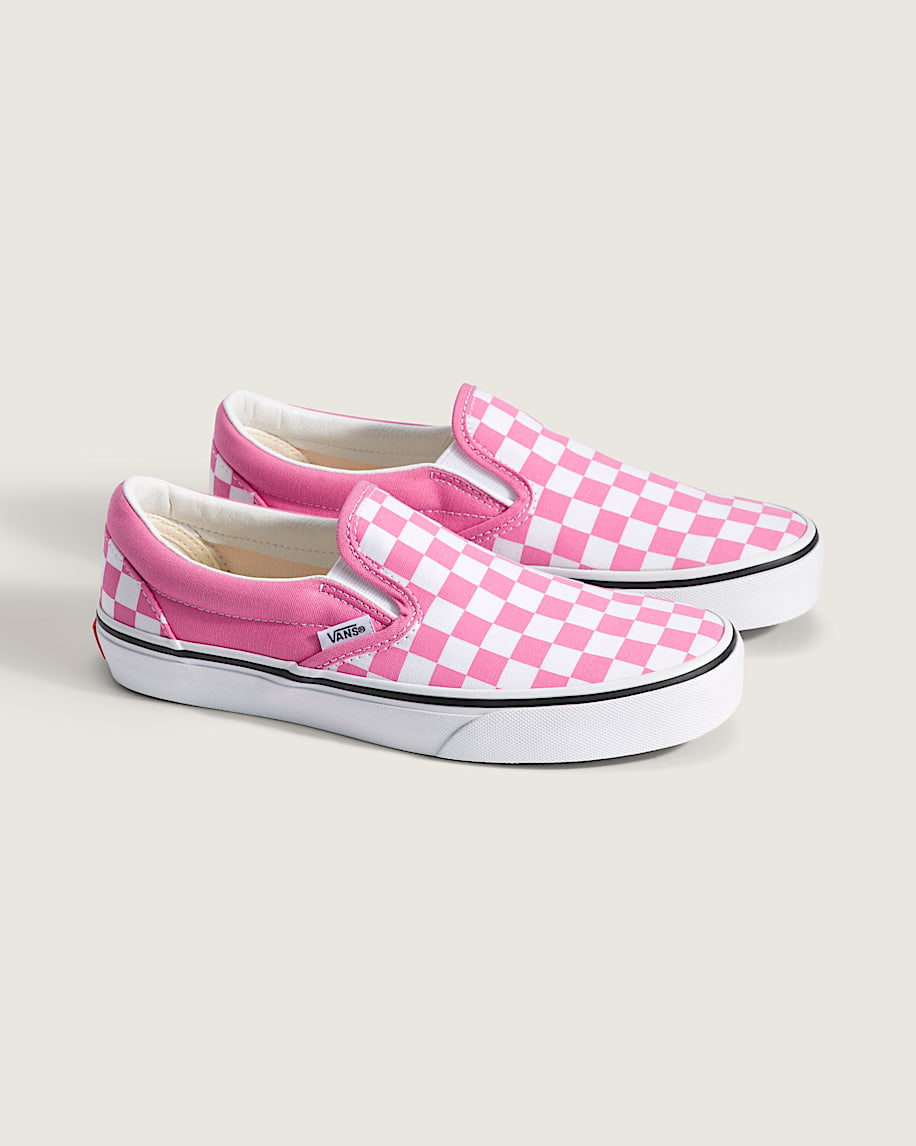 Taka Hayashi For Vault By Vans Classic Slip-On Checkerboard Shoe Checkerboard Fizz Pink