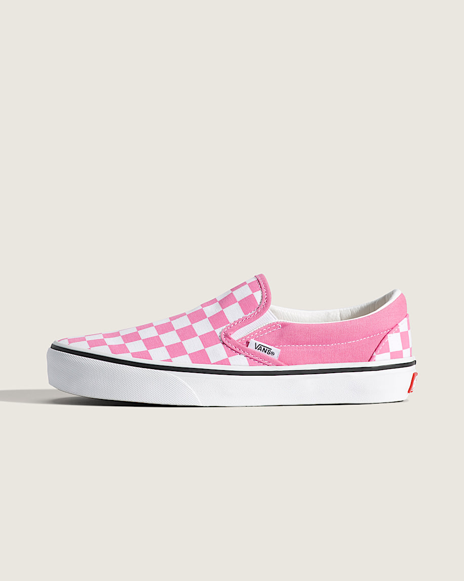 taka hayashi for vault by vans Classic Slip-On Checkerboard Shoe Checkerboard Fizz Pink