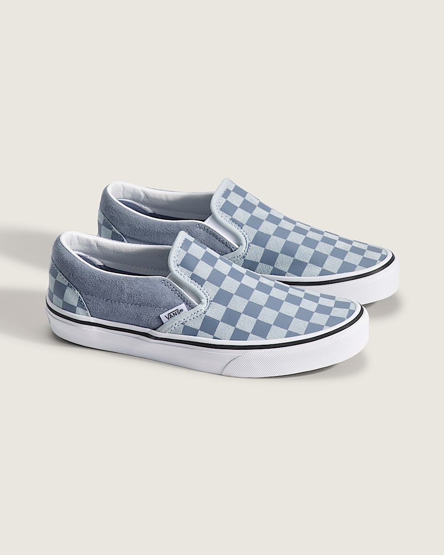 Taka Hayashi For Vault By Vans Classic Slip-On Checkerboard Shoe Checkerboard Light Blue