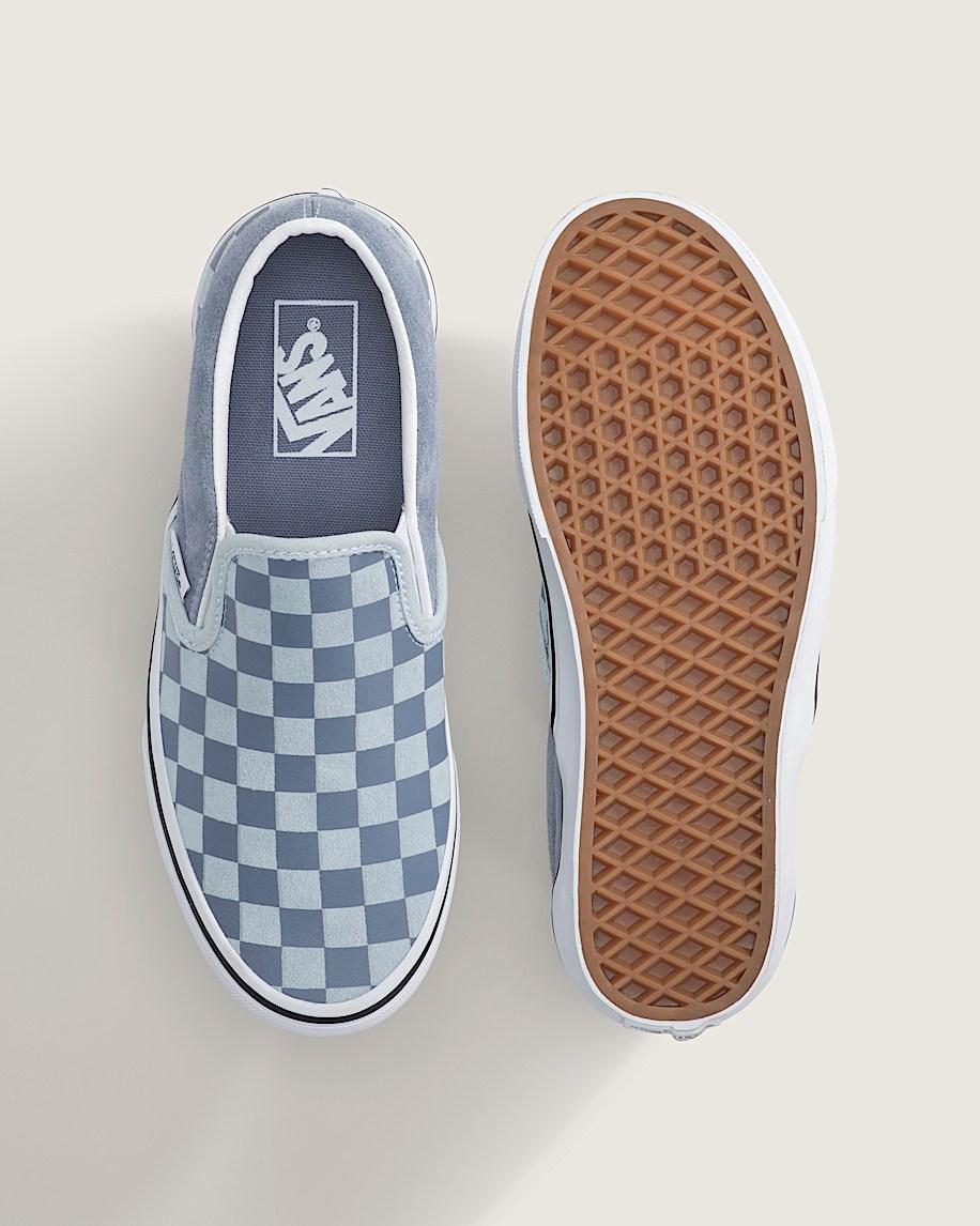 Taka Hayashi For Vault By Vans Classic Slip-On Checkerboard Shoe Checkerboard Light Blue