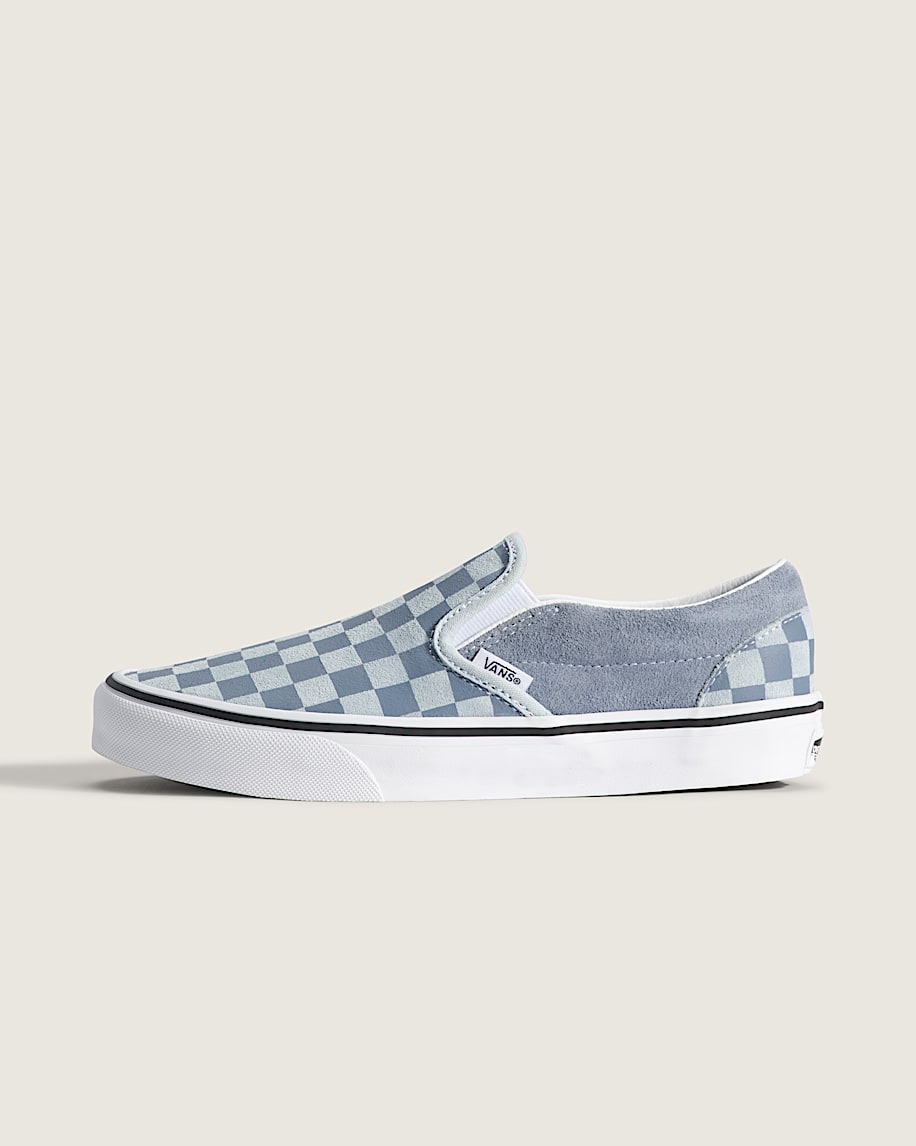 taka hayashi for vault by vans Classic Slip-On Checkerboard Shoe Checkerboard Light Blue