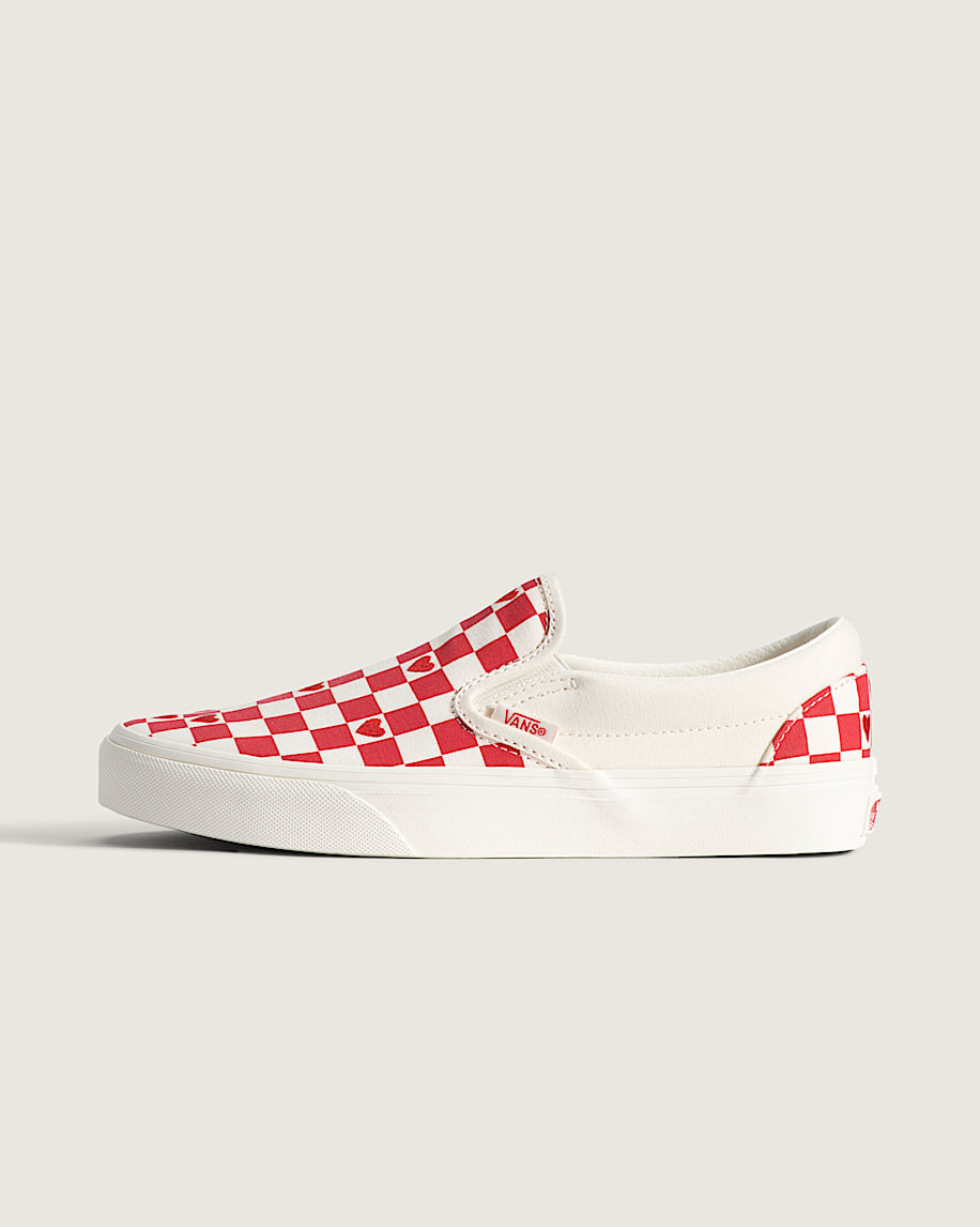 taka hayashi for vault by vans Classic Slip-On Checkerboard Shoe Checkerboard Racing Red