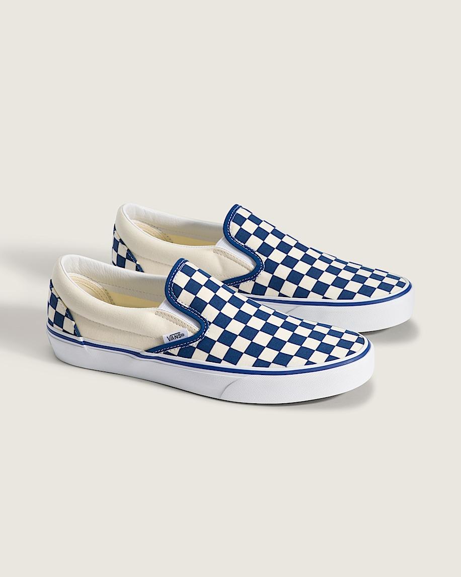Taka Hayashi For Vault By Vans Classic Slip-On Checkerboard Shoe Checkerboard True Blue White