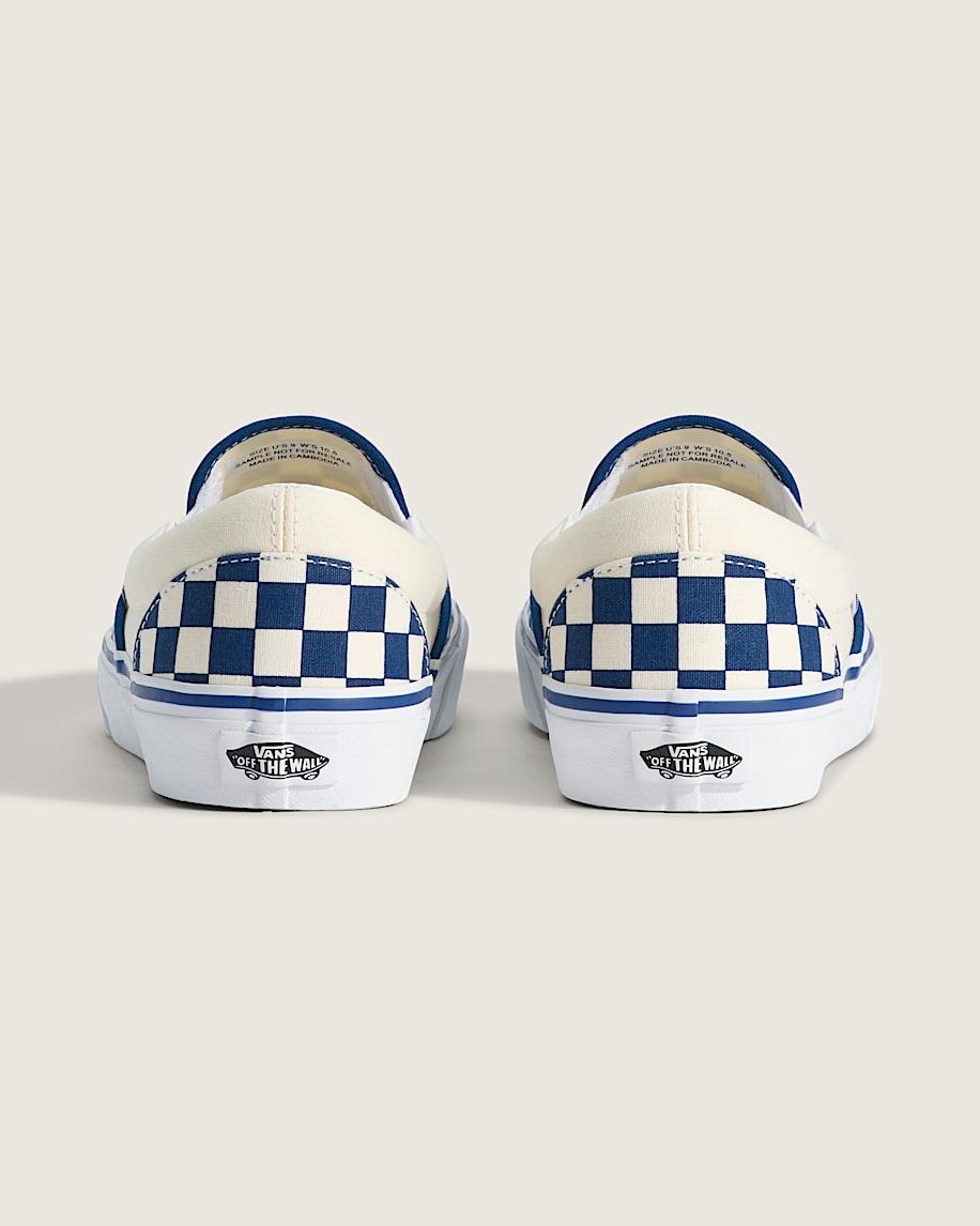 Taka Hayashi For Vault By Vans Classic Slip-On Checkerboard Shoe Checkerboard True Blue White