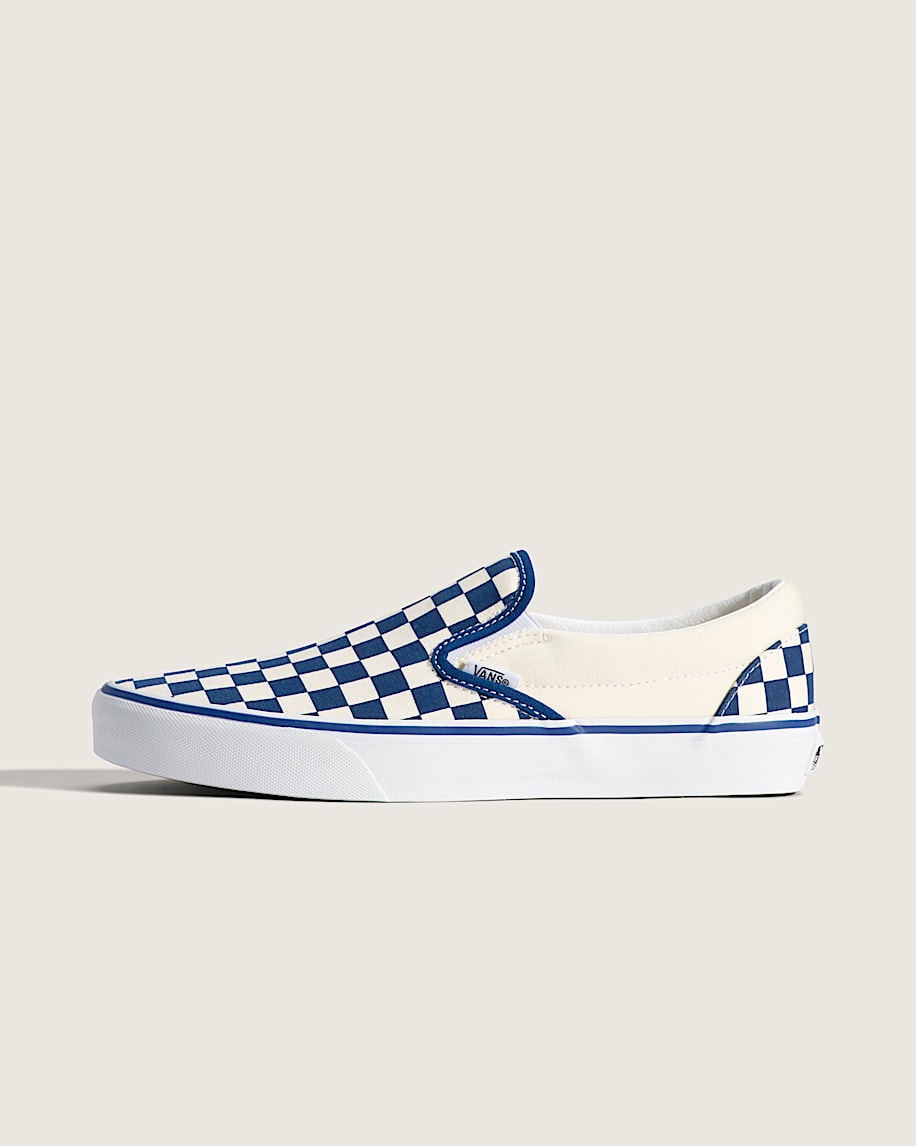 taka hayashi for vault by vans Classic Slip-On Checkerboard Shoe Checkerboard True Blue White