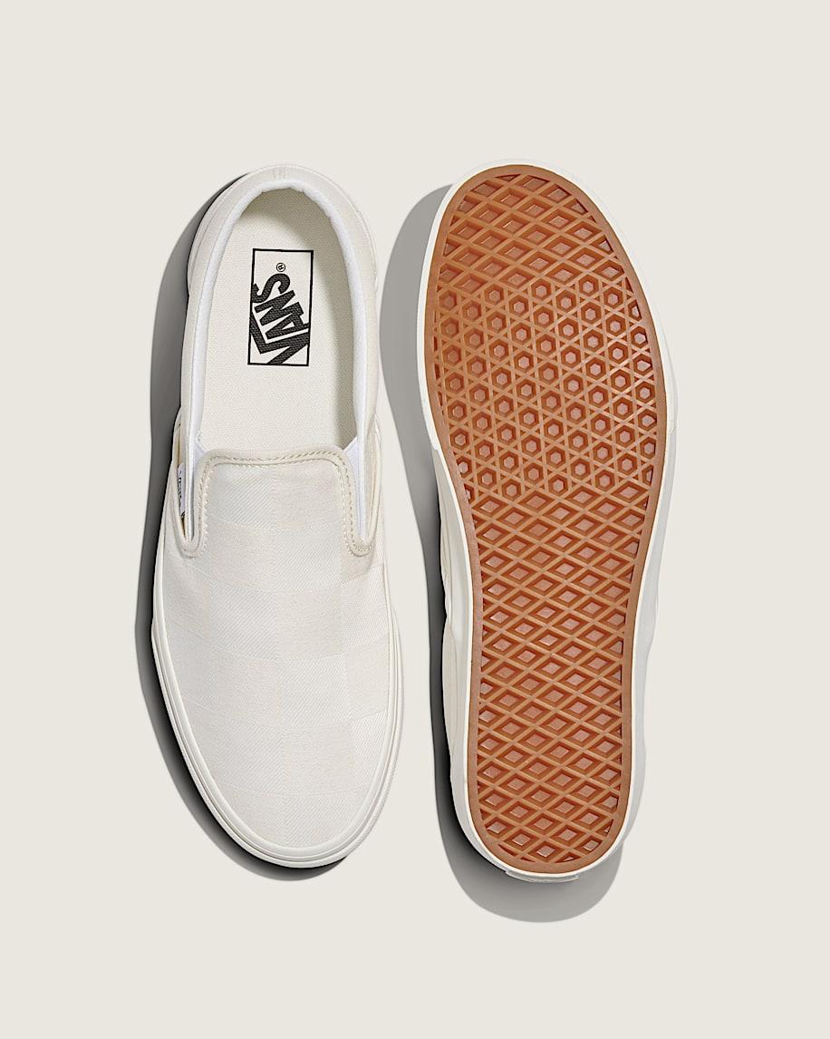 Taka Hayashi For Vault By Vans Classic Slip-On Checkerboard Shoe Marshamallow White