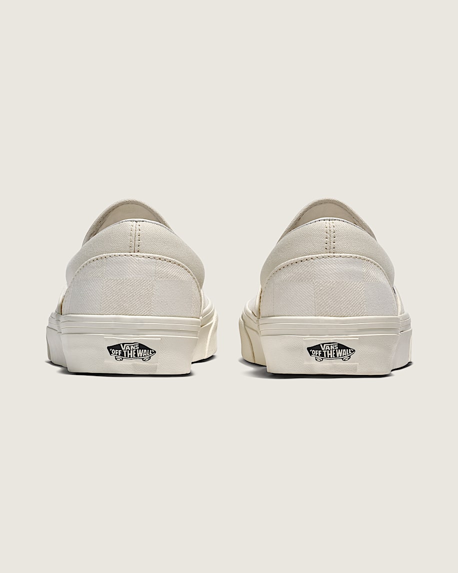 Taka Hayashi For Vault By Vans Classic Slip-On Checkerboard Shoe Marshamallow White