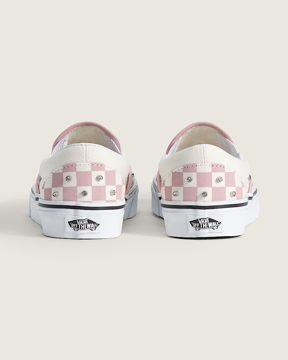 Taka Hayashi For Vault By Vans Classic Slip-On Checkerboard Shoe Misty Mauve Pink
