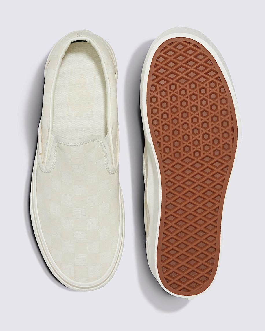 Taka Hayashi For Vault By Vans Classic Slip-On Platform Checkerboard Shoe Checkerboard Marshmallow White Turtledove White
