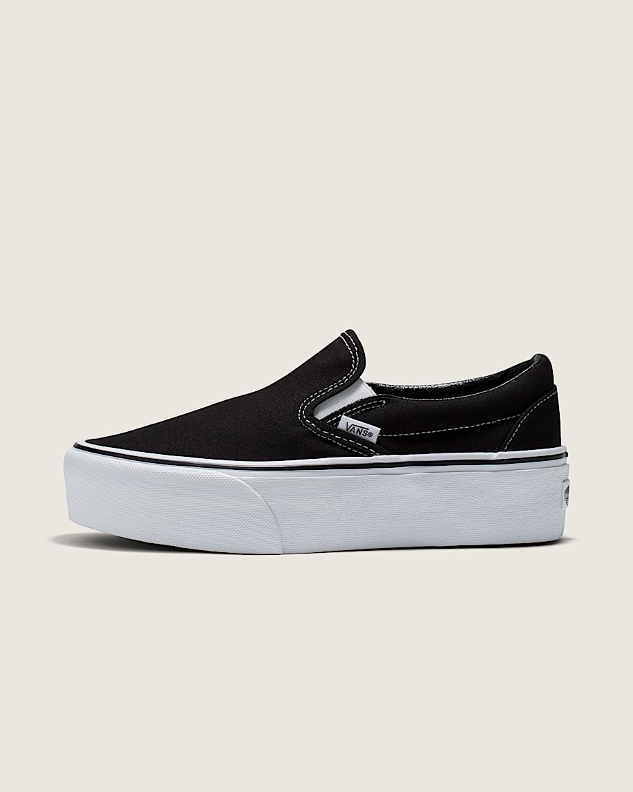 taka hayashi for vault by vans Classic Slip-On Platform Shoe Black True White