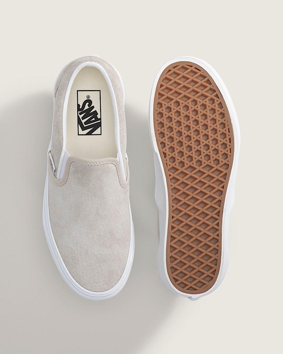 Taka Hayashi For Vault By Vans Classic Slip-On Platform Shoe Oatmeal Beige