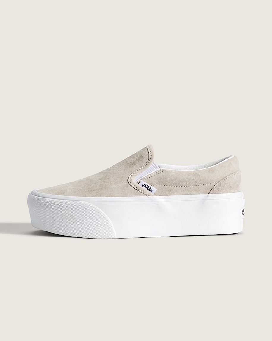 taka hayashi for vault by vans Classic Slip-On Platform Shoe Oatmeal Beige