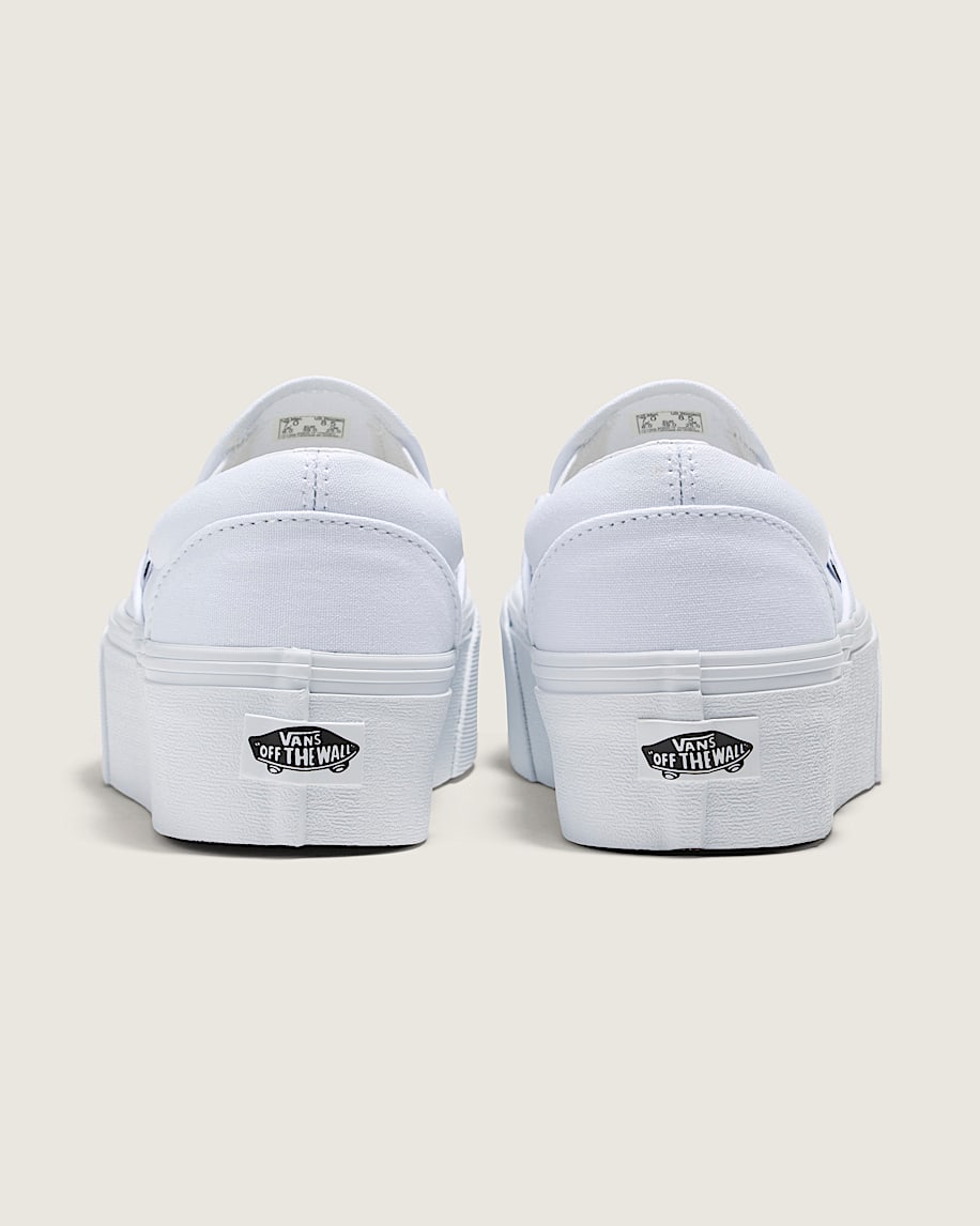 Taka Hayashi For Vault By Vans Classic Slip-On Platform Shoe True White