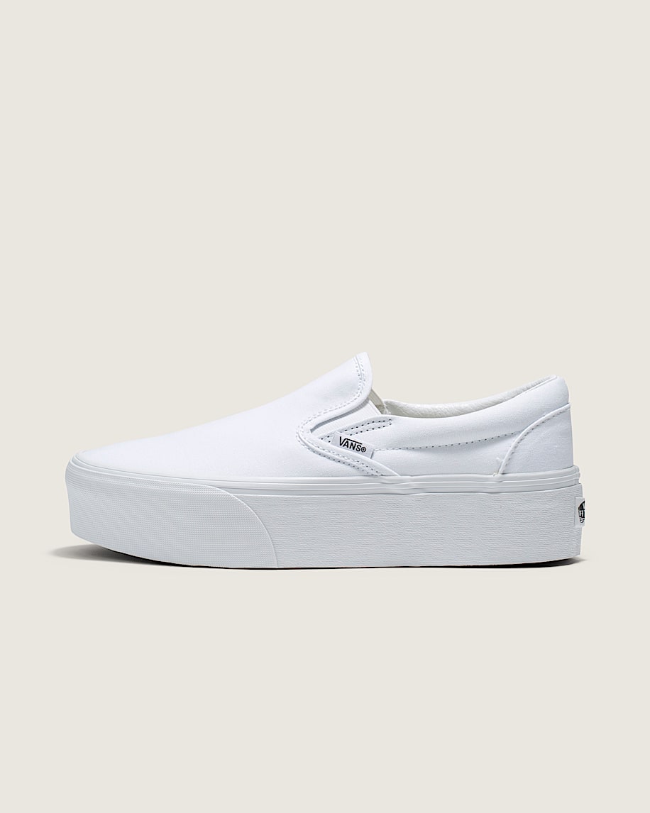 taka hayashi for vault by vans Classic Slip-On Platform Shoe True White taka hayashi for vault by vans Classic Slip-On Platform Shoe True White