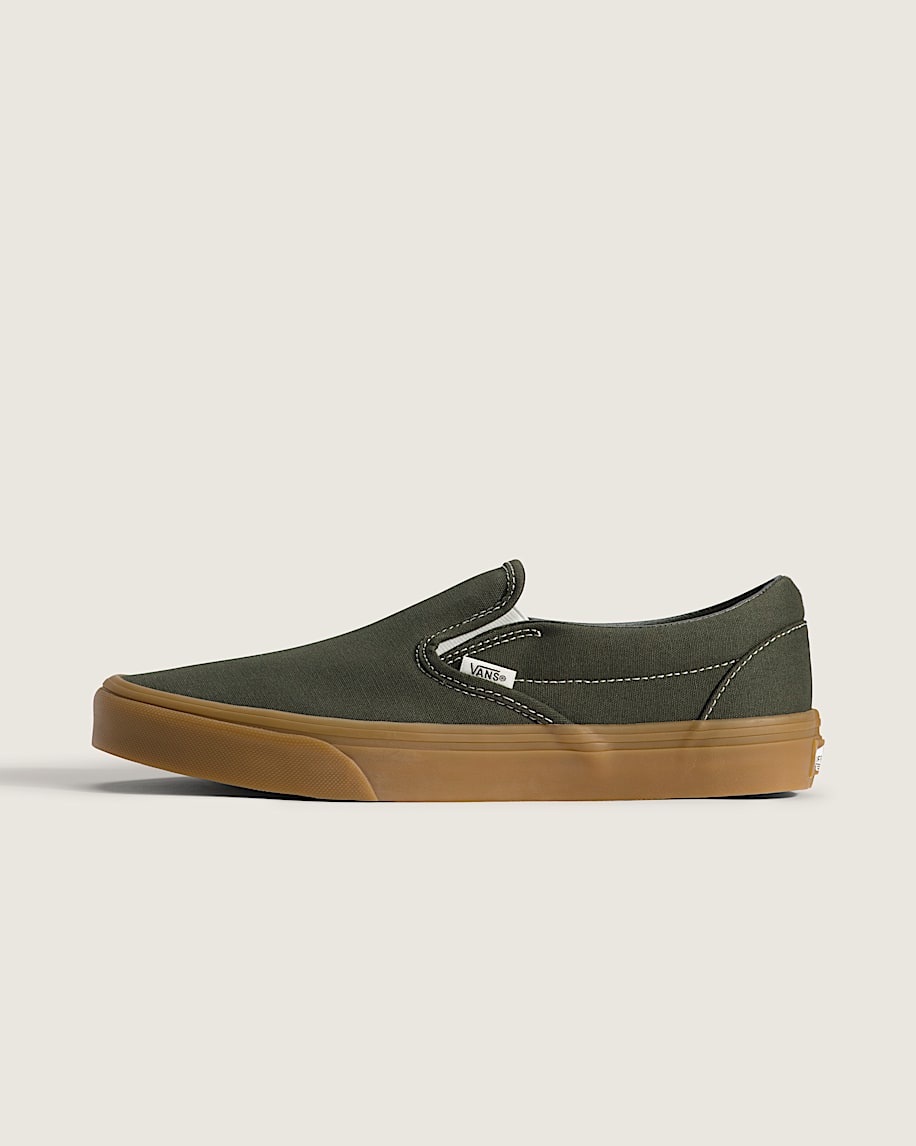 taka hayashi for vault by vans Classic Slip-On Shoe Gum Obsidian Fern Green