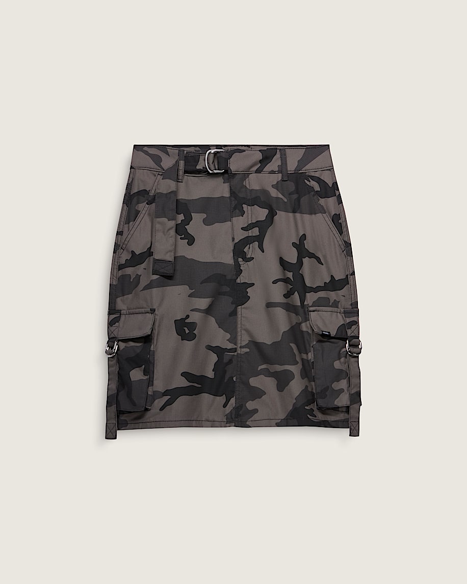 taka hayashi for vault by vans Cobra Cargo Skirt Camo Black Grey