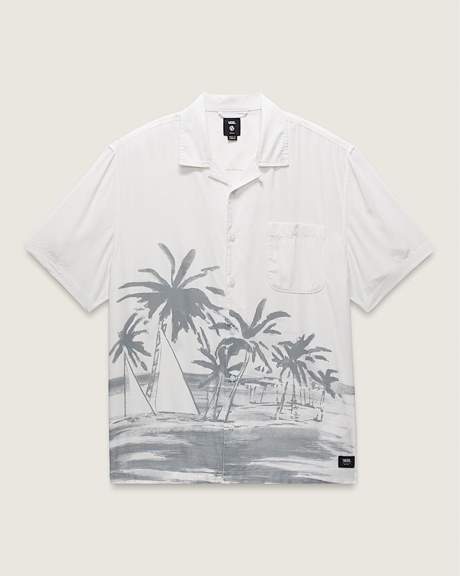 taka hayashi for vault by vans Creswell Woven Shirt White Grey